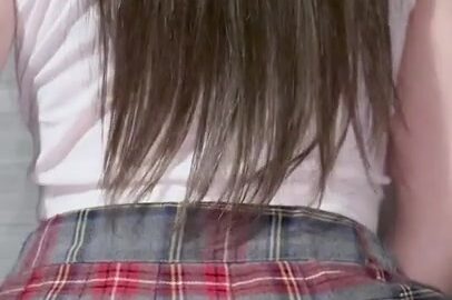 Naughty Schoolgirl MewSlut's Wild Cowgirl Ride Ends in Gushing Creampie Explosion! Image