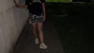 Neighbor's Insane Risky Public Blowjob Fetish – Sloppy Deepthroat in Broad Daylight! Image